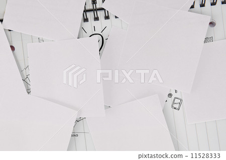 Brainstorm covered by white paper 11528333