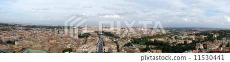 Panorama view of Rome 11530441
