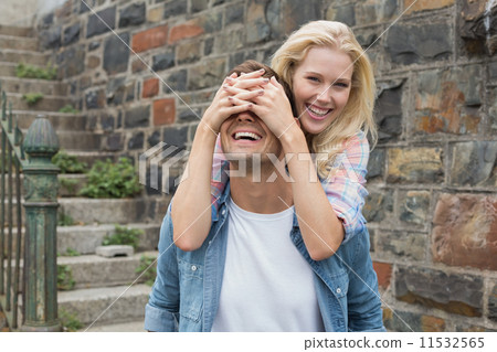 Hip young couple having fun 11532565