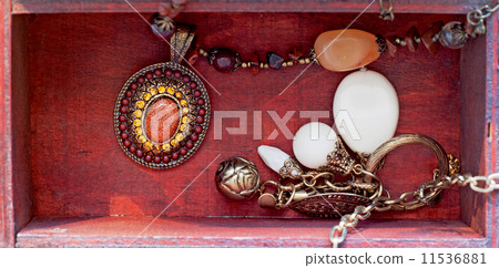 Necklaces in a box 11536881