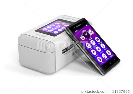 Smartphone with touchscreen Smartphone with touchscreen 11537965