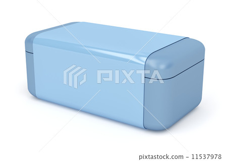 Blue plastic box Blue plastic box 11537978