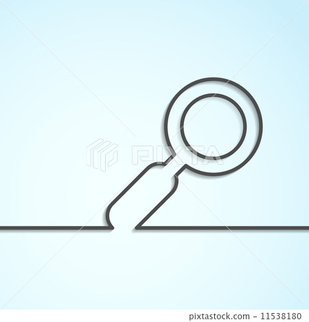 Magnifying glass icon background template Magnifying glass icon background template 11538180