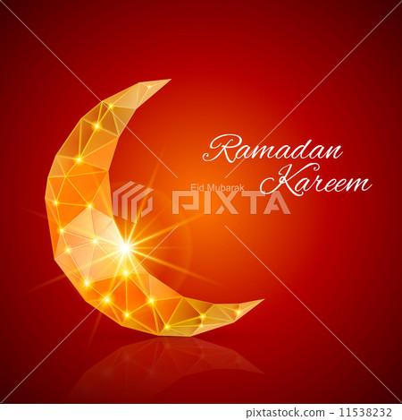 Greeting card of holy Muslim month Ramadan 11538232
