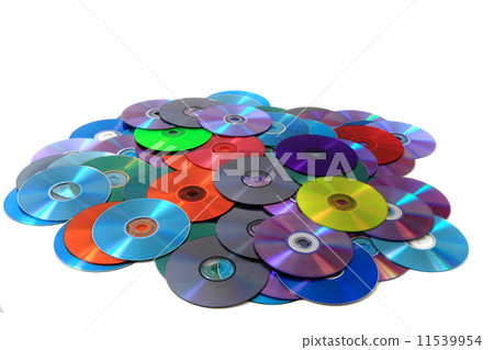 CD and DVD data background 11539954
