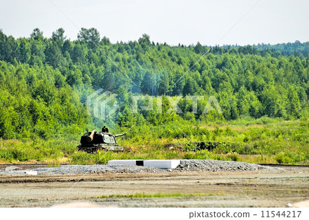 The 152 mm howitzer 2S19 Msta-S. Russia 11544217