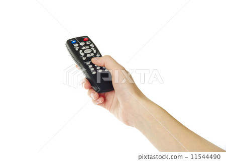 remote control in hand remote control in hand 11544490