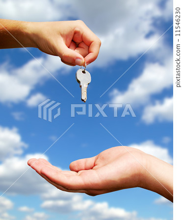 hands with key hands with key 11546230