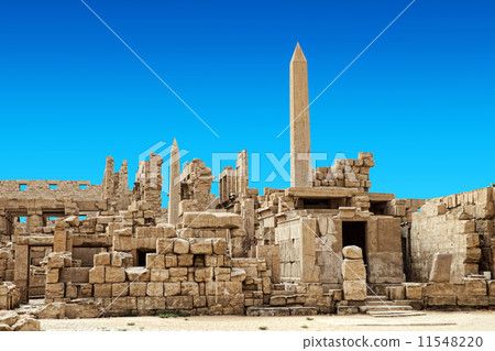 Obelisk of Queen Hapshetsut in Karnak, Egypt 11548220