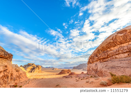 The desert of Jordan (Wadi Lamb, Umm Fruth) The desert of Jordan (Wadi Lamb, Umm Fruth) 11551279