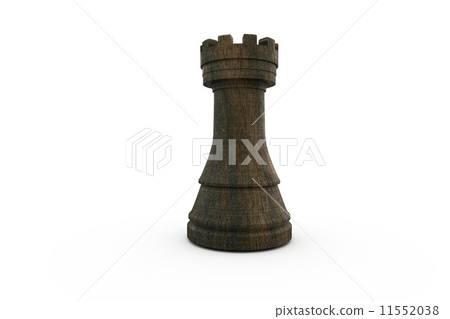 Black rook chess piece Black rook chess piece 11552038