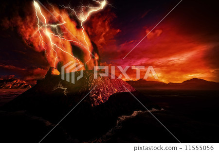 Anak Krakatau erupting 11555056
