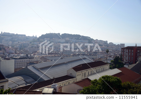 Portuguese Lisbon Streetscape 11555941