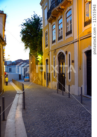 Portuguese Lisbon Streetscape Portuguese Lisbon Streetscape 11555948