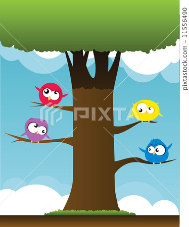 Birds on Branches 11556490