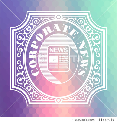 Corporate News. Pastels Hexagonal Background. Corporate News. Pastels Hexagonal Background. 11558015
