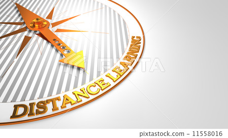 Distance Learning on White Compass. 11558016