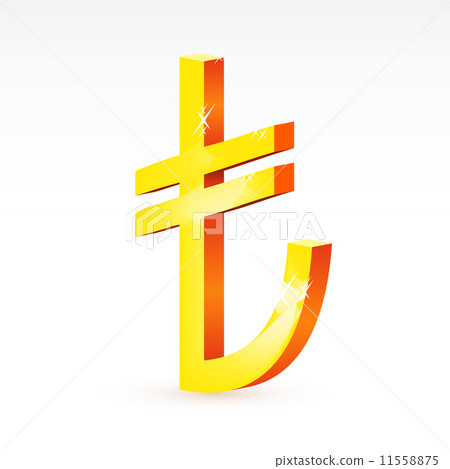 The Currency Sign of Turkish Lira 11558875