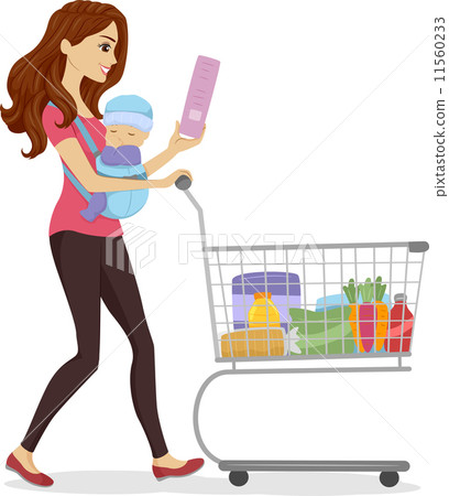 Grocery Mom 11560233