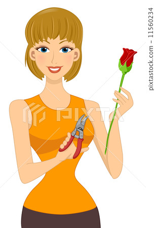 Rose Cutter Girl Rose Cutter Girl 11560234