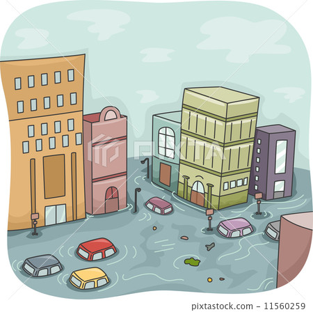 Flooded City Flooded City 11560259