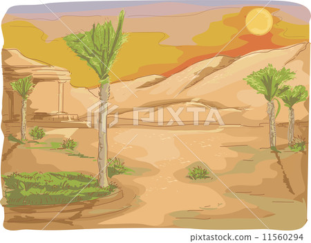 Palm Tree Desert Palm Tree Desert 11560294