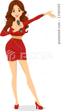 Female Presenter 11560305