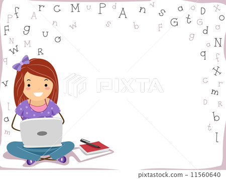 Laptop Girl Background 11560640