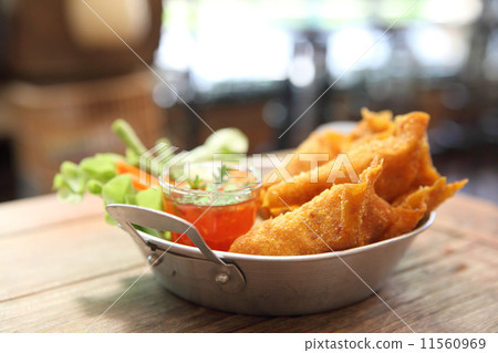 fried dumpling fried dumpling 11560969