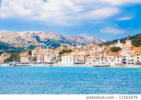 Baska, Krk, Croatia, Europe. Baska, Krk, Croatia, Europe. 11563079