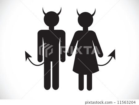 Pictogram Devil Icon Symbol Sign 11563204