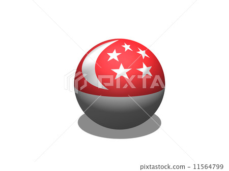 National flag of Singapore themes idea design 11564799