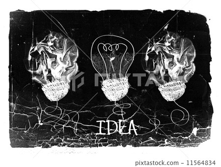 concept crumpled paper light bulb metaphor for good idea concept crumpled paper light bulb metaphor for good idea 11564834