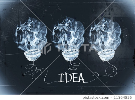 concept crumpled paper light bulb metaphor for good idea concept crumpled paper light bulb metaphor for good idea 11564836
