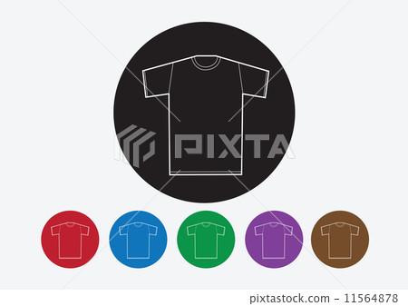 Apparel shirt and T-shirt Icon Clothing icons Apparel shirt and T-shirt Icon Clothing icons 11564878