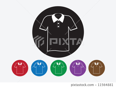 Apparel shirt and T-shirt Icon Clothing icons Apparel shirt and T-shirt Icon Clothing icons 11564881