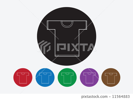 Apparel shirt and T-shirt Icon Clothing icons Apparel shirt and T-shirt Icon Clothing icons 11564883