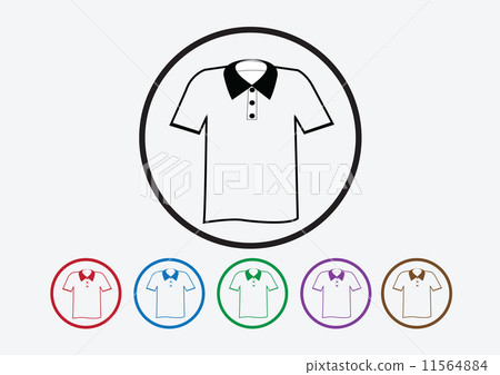 Apparel shirt and T-shirt Icon Clothing icons 11564884