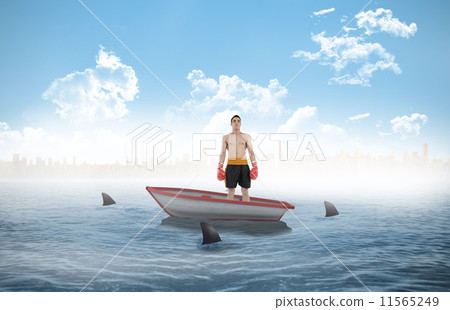 Composite image of pretty blonde showing card Composite image of pretty blonde showing card 11565249