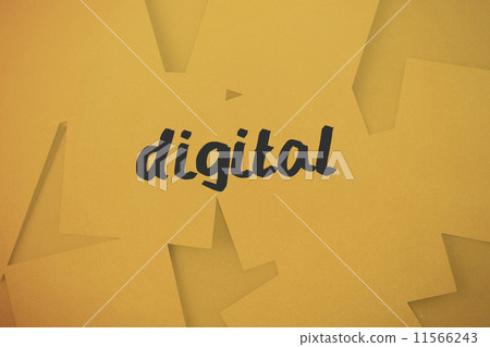 Businessman holding card saying customer 11566243