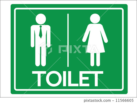 Toilet  Symbol Male and Female Icon 11566605