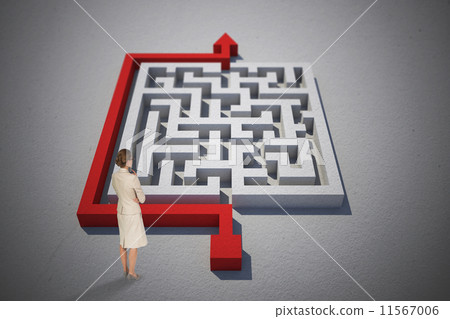 Composite image of businessman standing in a sailboat 11567006