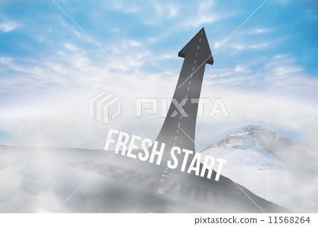 Advice against black paper strewn over notepad 11568264