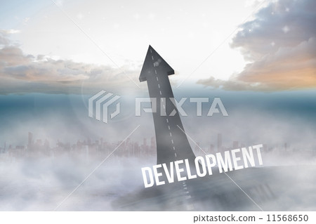 Composite image of smiling businessman holding his jacket with s 11568650