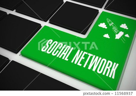 Composite image of hand drawing graph with chalk 11568937