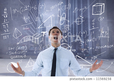 Composite image of brainstorm graphic on page Composite image of brainstorm graphic on page 11569238