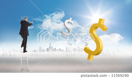 Woman holding pink card saying yoga Woman holding pink card saying yoga 11569290