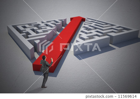 Composite image of idea and innovation graphic on enter key Composite image of idea and innovation graphic on enter key 11569614