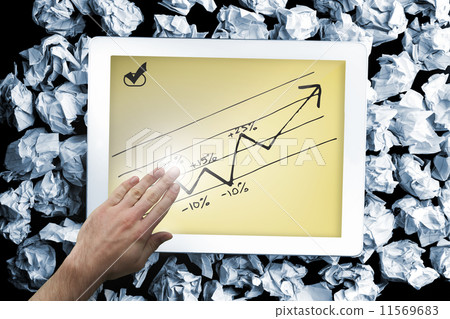 Business team against cityscape background Business team against cityscape background 11569683