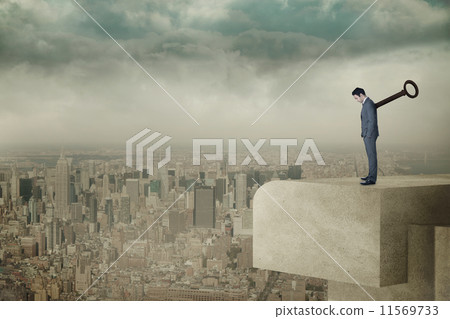 Business team against blue earth background Business team against blue earth background 11569733